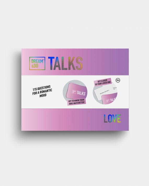 Conversation card game for couples Dream&Do Talks love