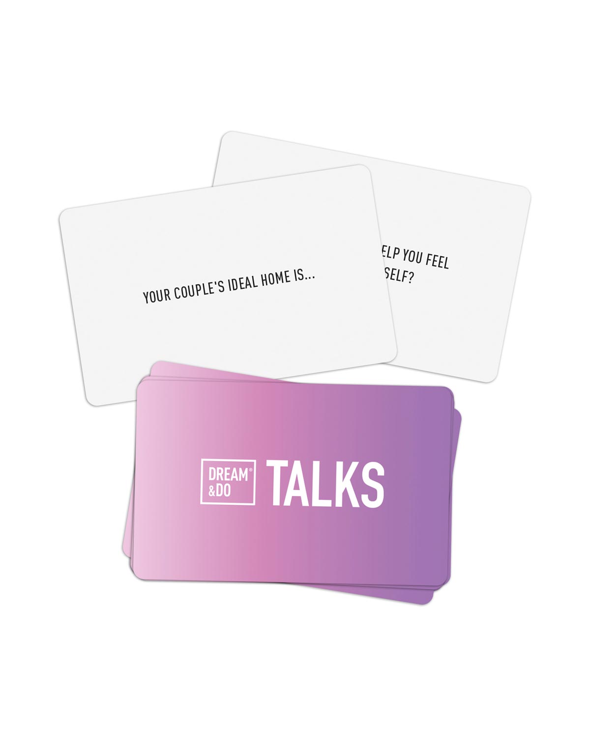 Conversation card game for couples Dream&Do Talks love